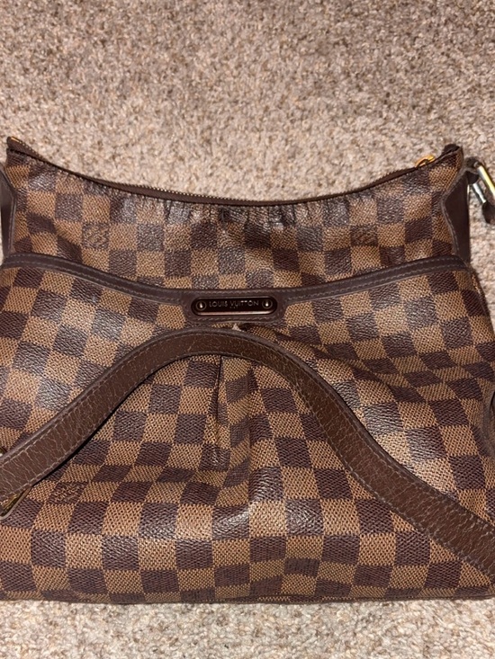 Louis Vuitton Handbags - Louis Vuitton Damier Ebene Checker Shoulder Bag in Brown